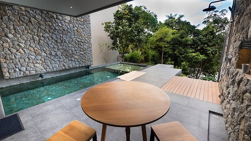 Villa Kamala 4 Zwembad