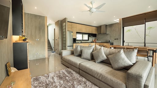 Villa Kamala 4 Woonkamer