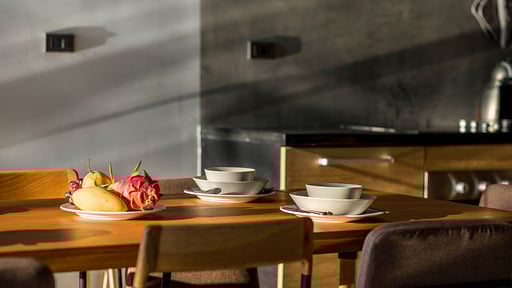 Villa Kamala Rose Dining area