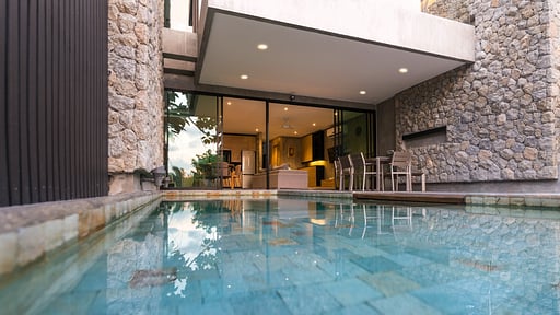 Villa Kamala Rose Swimming pool