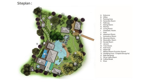 Villa Kamaniiya Floor plan