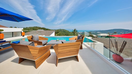 Villa Kamelia Terrace/Veranda