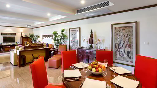 Villa Kamia Dining area