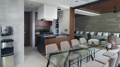 Villa Kamis Dining area