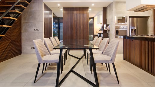 Villa Kamis Dining area