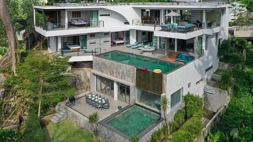 Villa Kamonchat Drone foto's