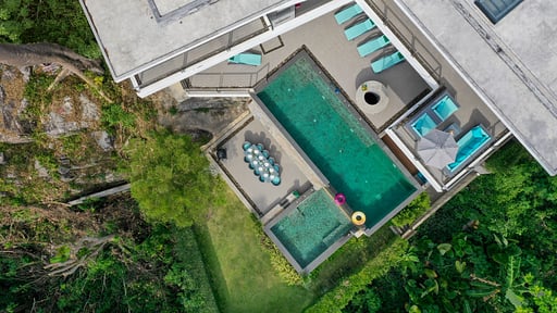 Villa Kamonchat Drone foto's