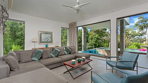 Villa Kamonchat Woonkamer 2