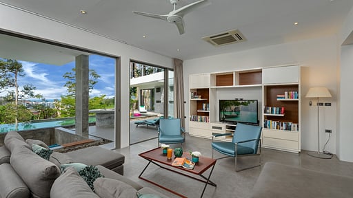 Villa Kamonchat Woonkamer 2