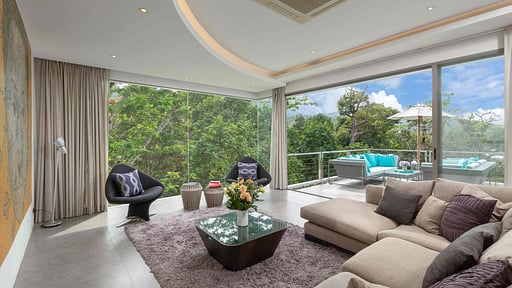 Villa Kamonchat Woonkamer 1