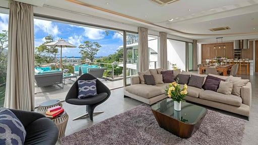 Villa Kamonchat Woonkamer 1