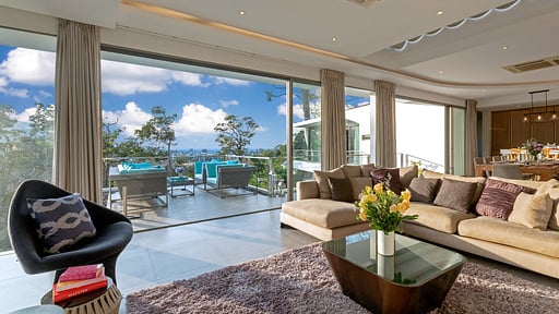 Villa Kamonchat Woonkamer 1