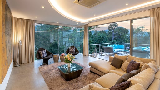 Villa Kamonchat Woonkamer 1