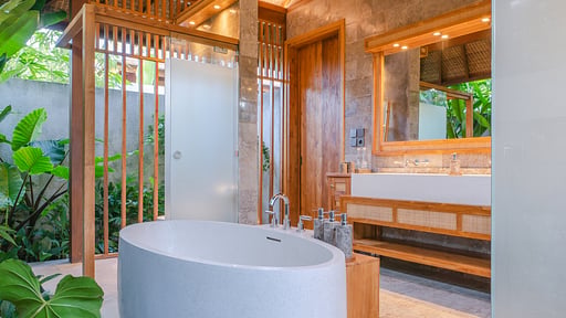 Villa Kappa Senses Rice Field Bedroom 