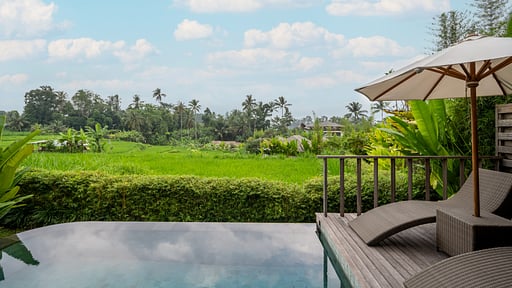 Villa Kappa Senses Rice Field Swimming pool