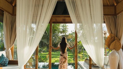 Villa Kappa Senses Rice Field Swimming pool
