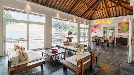 Villa Karang Kembar Tiga Living room 1