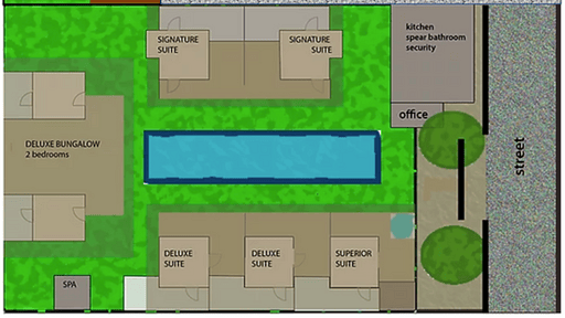 Villa Karmagali Floor plan