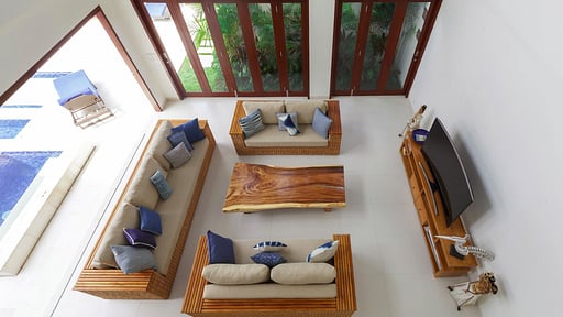 Villa Kashantre Blue Living room