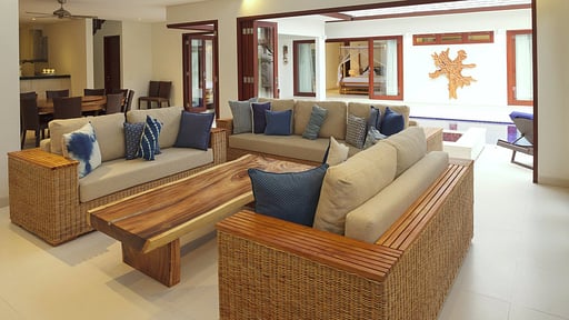Villa Kashantre Blue Living room