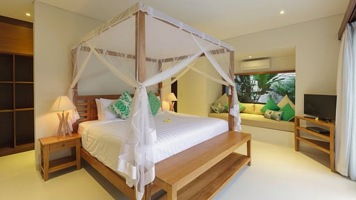 Villa Kashantre Blue Bedroom 2