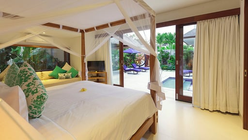 Villa Kashantre Blue Bedroom 2