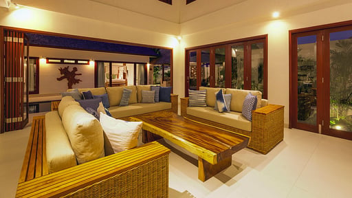 Villa Kashantre Blue Living room