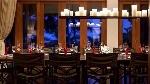 Villa Katrani Dining area