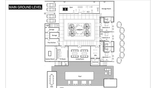 Villa Katrani Floor plan