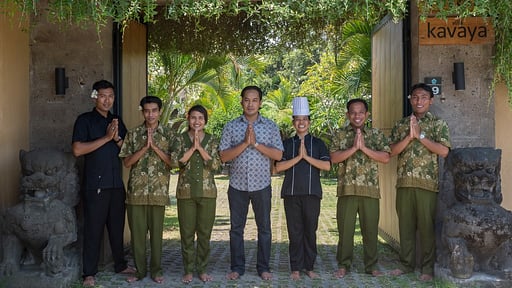 Villa Kavaya Villa staff