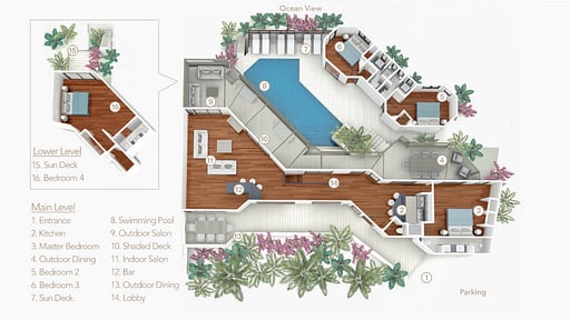 Villa Kaya Plan 