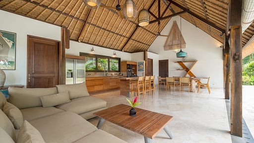 Villa Kayu Merah Гостиная