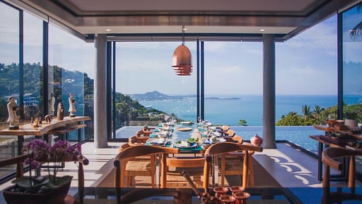 Villa Keeree Tara Zona pranzo