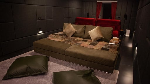 Villa Keeree Tara Media room