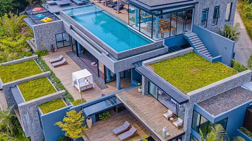 Villa Keeree Tara Foto drone