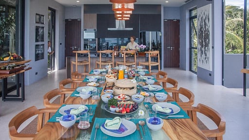 Villa Keeree Tara Zona pranzo