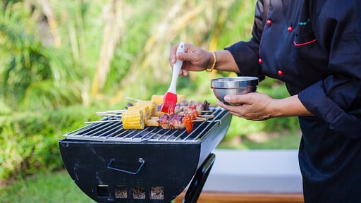 Villa Keeree Tara BBQ equipment