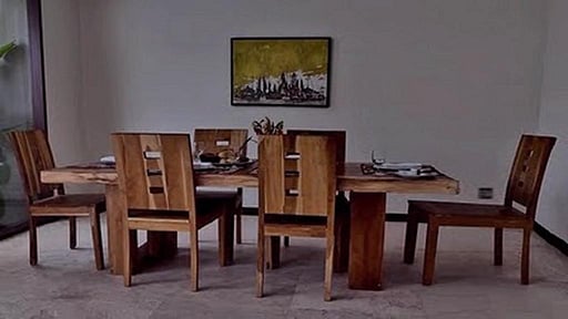 Villa Kejora Sepuluh Dining area