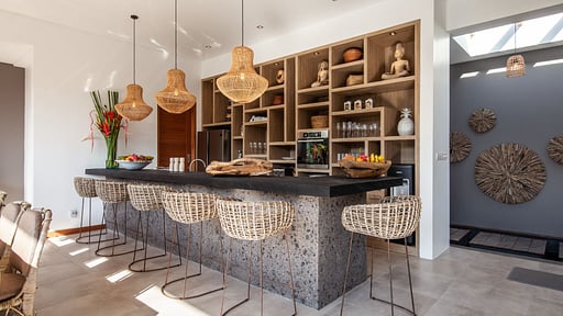 Villa Kelanah Cocina