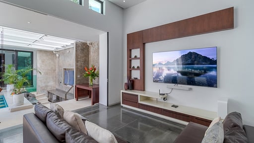 Villa Khalifah Alif Living room