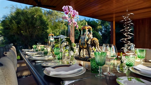 Villa Khum Sak Tong Dining area 1