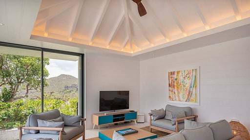 Villa King Gustaf Woonkamer