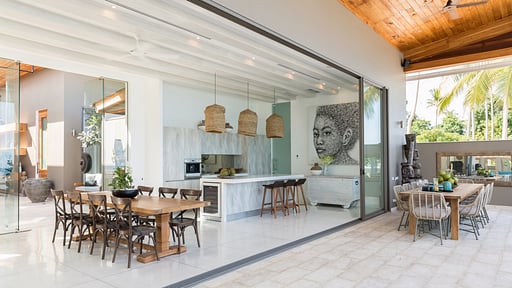 Villa Kirana Samui Zona de comedor