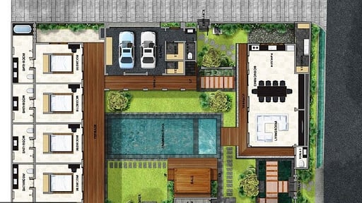Villa Kirgeo Floor plan