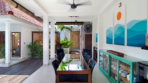 Villa Kita Dining area