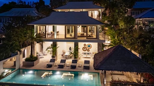 Villa Kohia Drone pictures