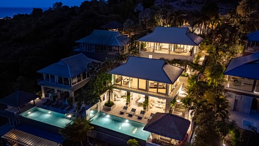 Villa Kohia Drone pictures