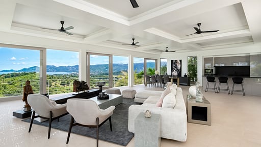 Villa Kohia Living room