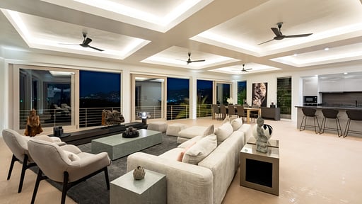 Villa Kohia Living room