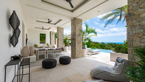 Villa Kohia Living room